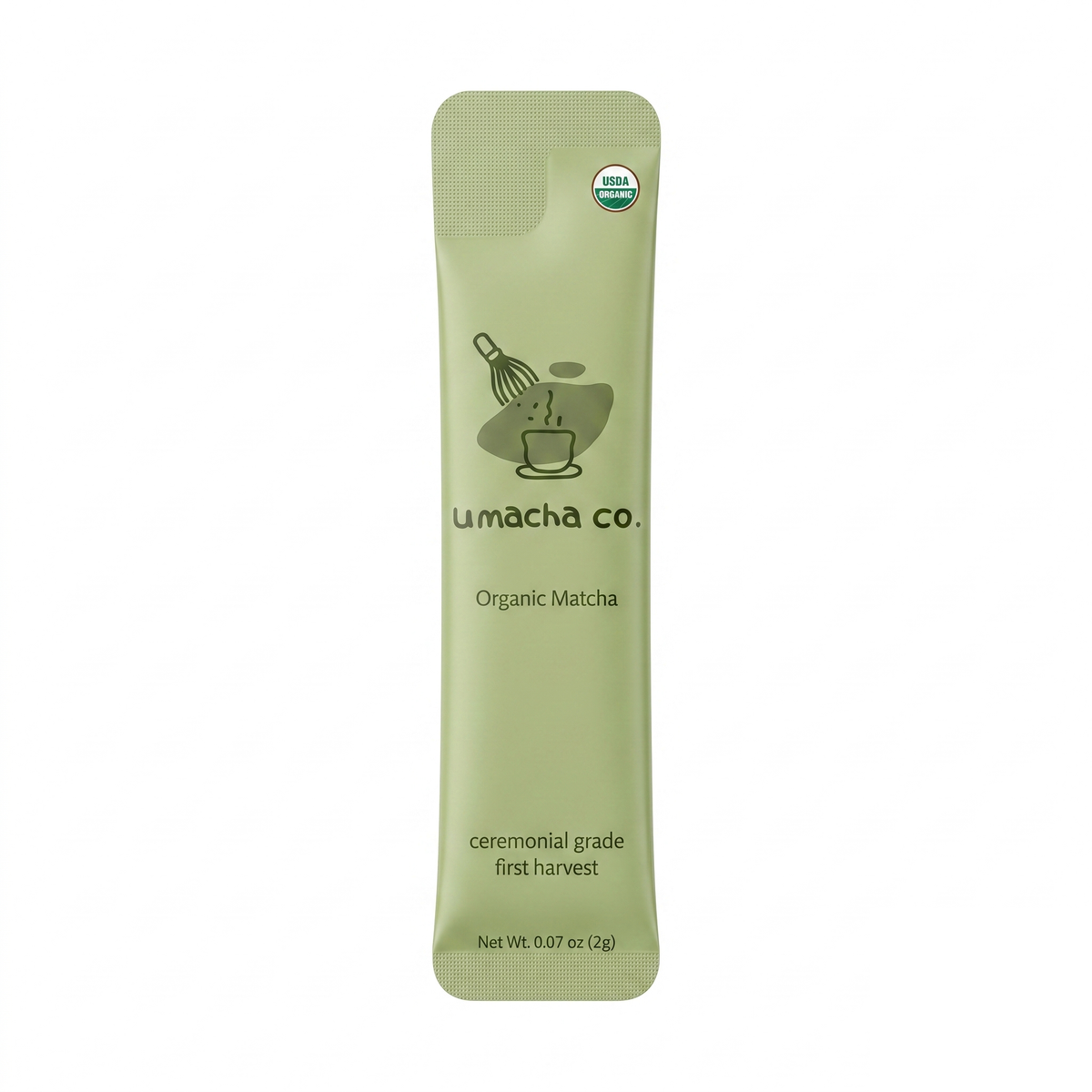 Umacha Co. Organic Ceremonial Grade Matcha Green Tea Powder – Individual Matcha Sticks