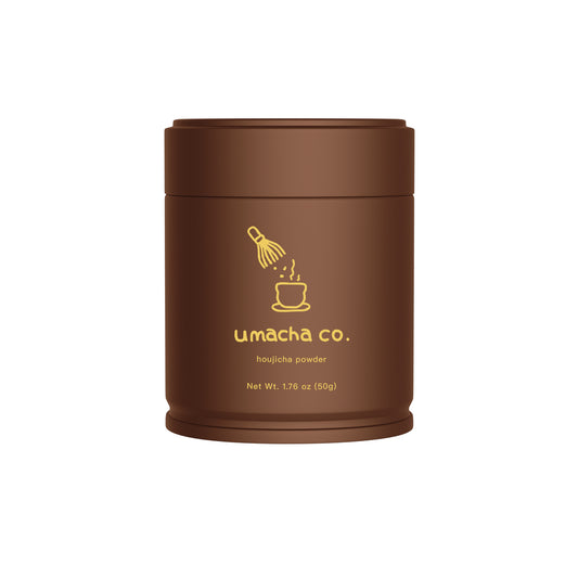 Umacha Co. Premium Hojicha Powder 50g - Roasted Green Tea