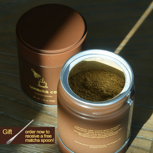 Umacha Co. Premium Houjicha - The Perfect Low-Caffeine Coffee Alternative