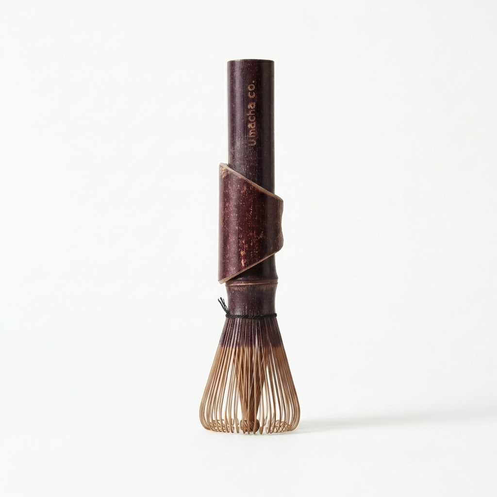 Umacha Co. | Purple Bamboo Long Handle Matcha Whisk (Chasen)