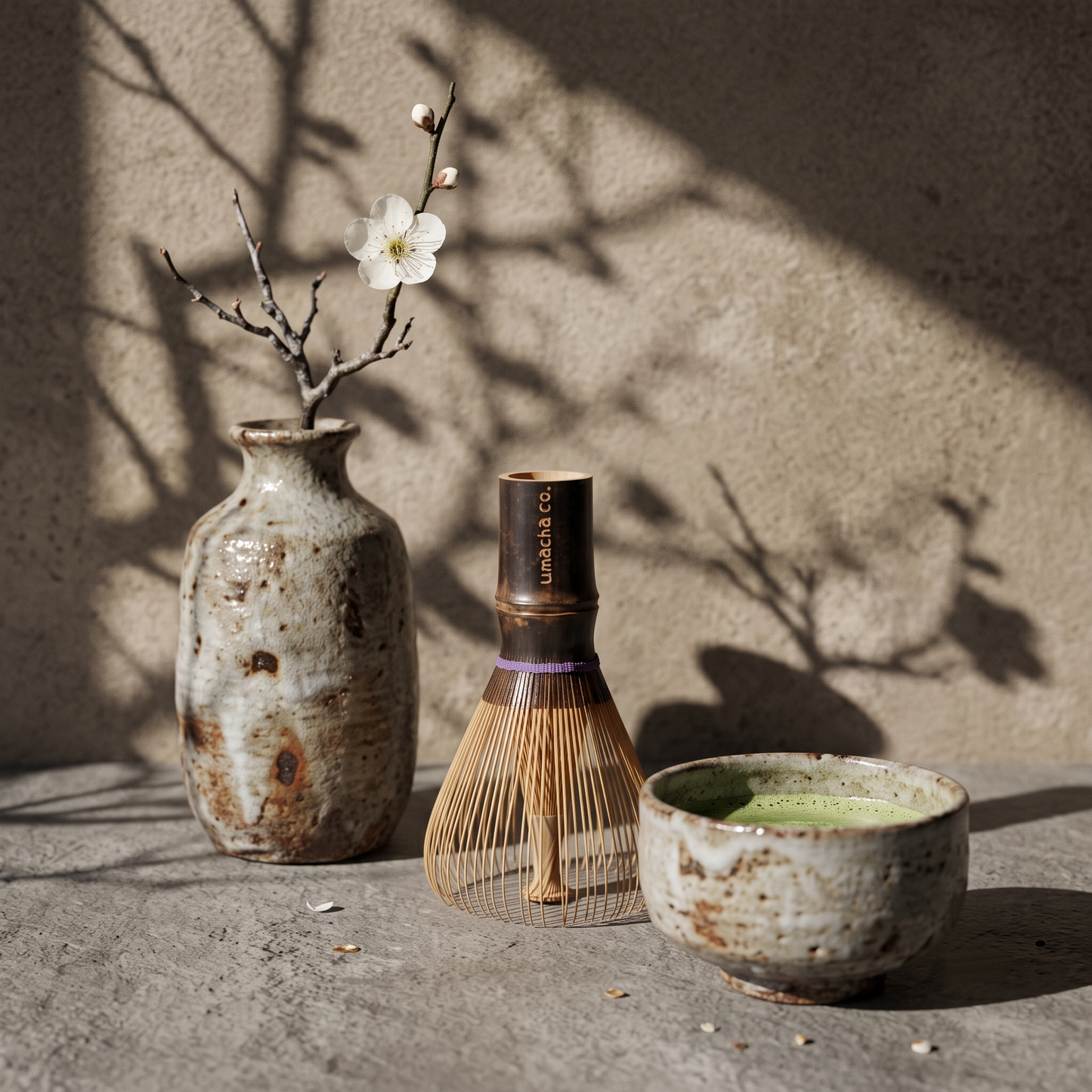 Umacha Co. "Shin" Premium Handmade Bamboo Matcha Whisk (Chasen)