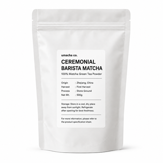 Ceremonial Barista Matcha – 500g Commercial Pack