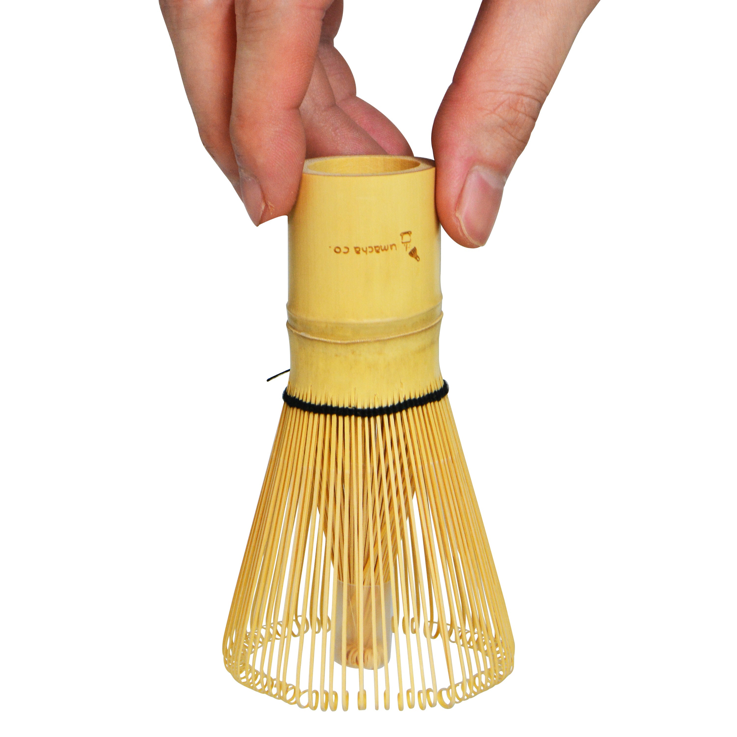 Umacha Co. Premium Golden Bamboo Matcha Whisk - Traditional Tea