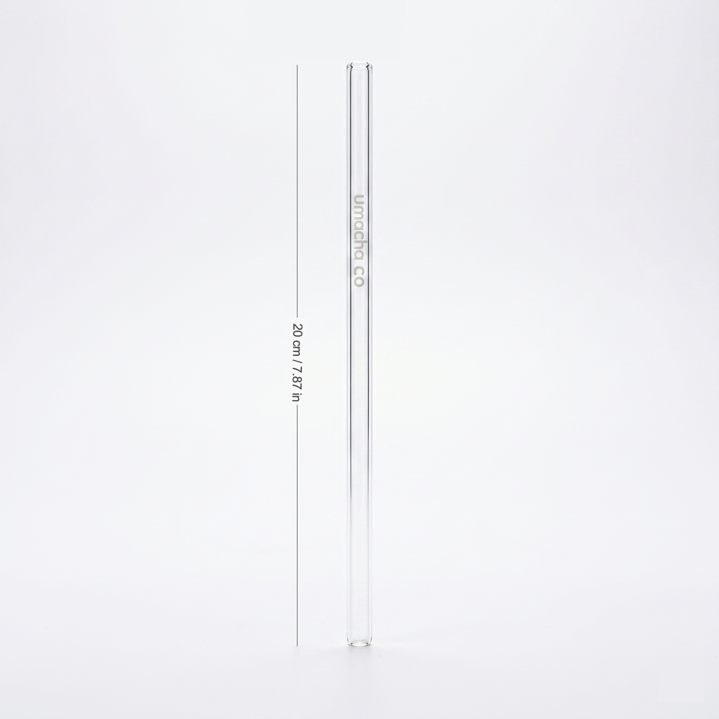 Umacha co. Reusable Borosilicate Glass Straw - Eco-Friendly Drinking Straw Set