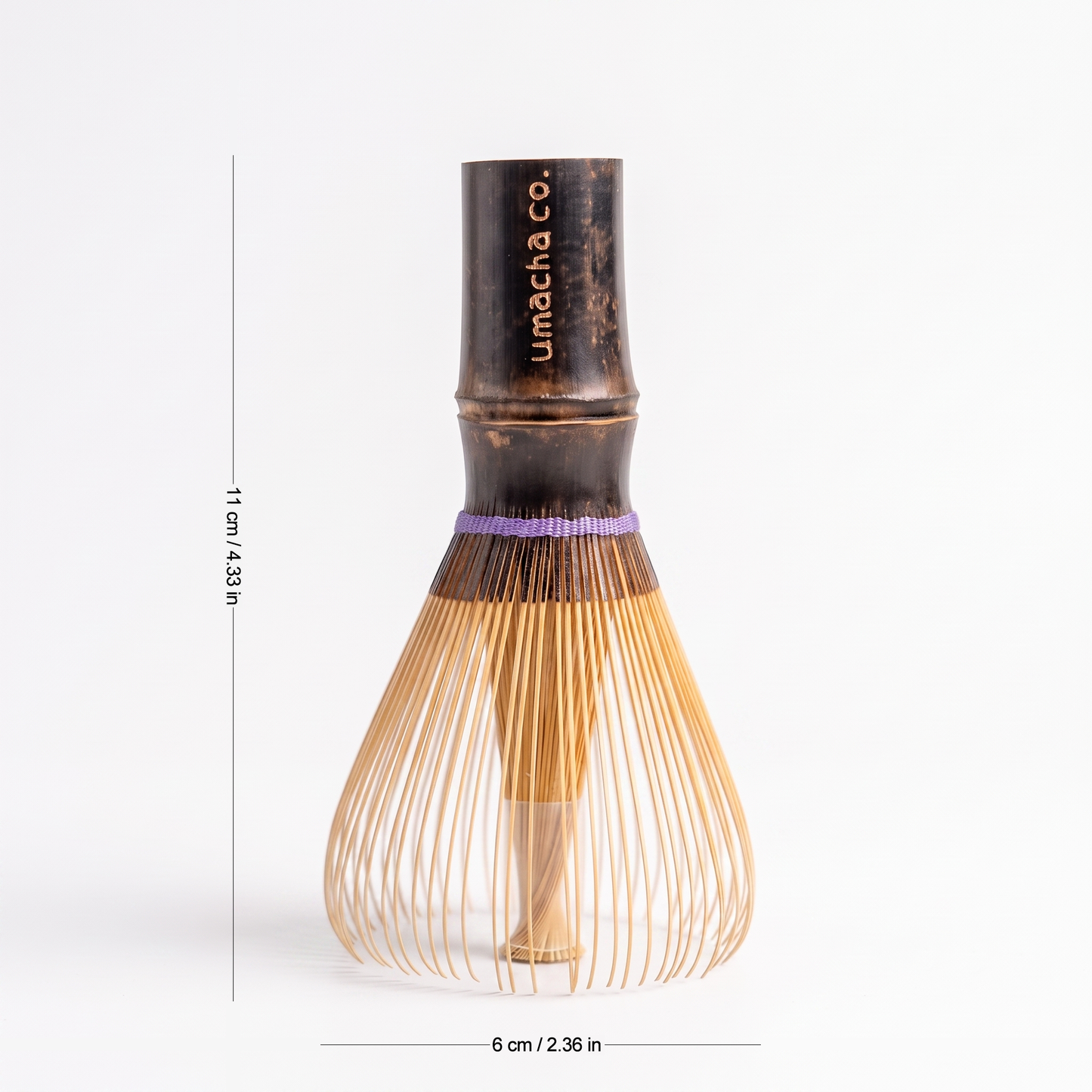 Umacha Co. "Shin" Premium Handmade Bamboo Matcha Whisk (Chasen)