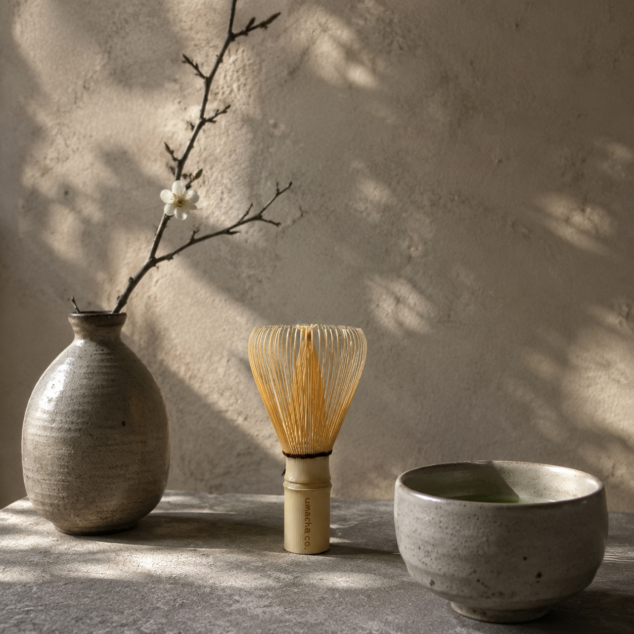 Umacha Co. "Shin" Premium Handmade Bamboo Matcha Whisk (Chasen)