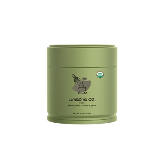 first harvest ceremonial grade organic matcha powder